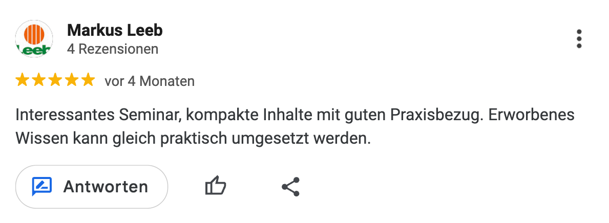 Bewertung Leeb